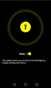 برنامه‌نما Linternapp - Shake Flashlight عکس از صفحه