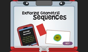 برنامه‌نما Geometric Sequence عکس از صفحه