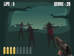 Shoote les zombies Affiche