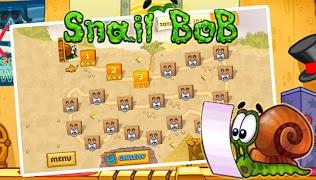 Snail Bob 3 Adventure in Egypt Ekran Görüntüsü 1