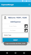 Expense Management Screenshot 1