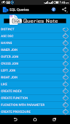 SQL Queries Note スクリーンショット 1