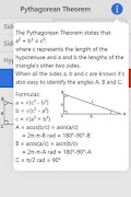 Pythagoras Theorem Calculator 스크린샷 2