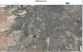 Damascus Map screenshot 2