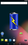 Battery Indicator Widget اسکرین شاٹ 5