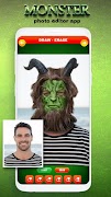 Monster Photo Editor App 😱 Scary Mask Camera ภาพหน้าจอ 2