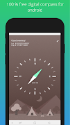 🧭 digital compass:compass declination with waving capture d'écran 2