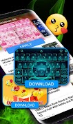 2 Schermata Neon Weed Keyboard Theme