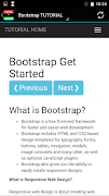 Bootstrap TUTORIAL OFFLINE APP plakat
