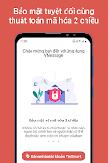 برنامه‌نما VMessage عکس از صفحه