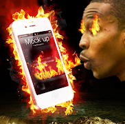 Tela de fogo mágica lazer Cartaz