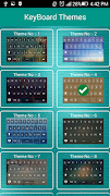 Keyboard Themes captura de pantalla 3