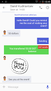 PushMe Messenger imagem de tela 3