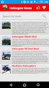 Helicopter Mod For MCPE! स्क्रीनशॉट 5