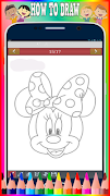 2 Schermata How to Draw Mickey Mouse Easy Step