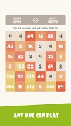 Tap 2048 - мировая топольная игра скриншот 3