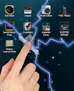 pantalla táctil eléctrica Poster