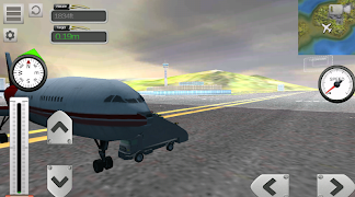 برنامه‌نما Flight Sim Passenger Plane عکس از صفحه