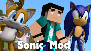 Sonic Boom mod for Minecraft PE captura de pantalla 3