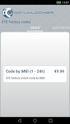 Codes calculator for ZTE poster