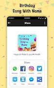 Happy Birthday Song With Name Online screenshot 4