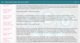 Website SEO Tutorial Lessons Screenshot 6