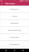 Learn HTML Pro - Offline Program Run screenshot 6