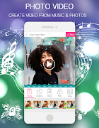 Music Video Maker ภาพหน้าจอ 1