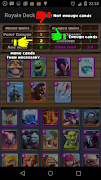 برنامه‌نما Royale Deck Builder عکس از صفحه