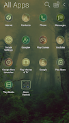 Deep Forest Atom Theme capture d'écran 5