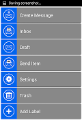Droid SMS Manager اسکرین شاٹ 1