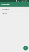 Note Maker ภาพหน้าจอ 1