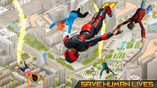 Iron Robot City Rescue Mission اسکرین شاٹ 7