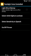 FlashLight - Voice Controlled 截图 3