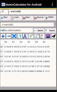 پوستر Matrix Calculator & Linear equations solving
