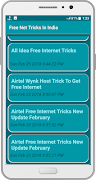 Free Net Tricks In India ảnh chụp màn hình 1