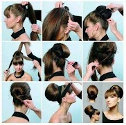 برنامه‌نما DIY Hairstyle Tutorials عکس از صفحه