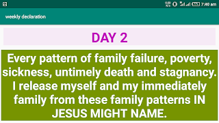 weekly declaration اسکرین شاٹ 6