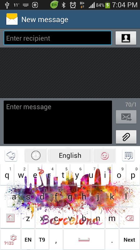 Descargar APK de Barcelona, ​​GO Keyboard