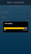 5 Schermata Wifi Hacker Password Simulated