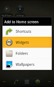 Sync Info Widget Cartaz
