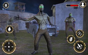 Zombie War Survival Shooter पोस्टर