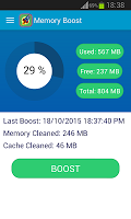 Poster Smart RAM Booster PRO Android