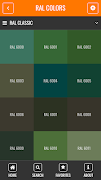 RAL colors screenshot 1