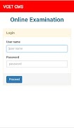 VCET CMS screenshot 3