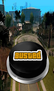 Busted Sound Button Poster