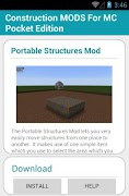 Construction MODS For MCPocket captura de pantalla 4