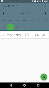 Minimal Workout Log - Training diary, No Ads! اسکرین شاٹ 1