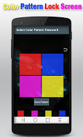 Color Block Pattern LockScreen スクリーンショット 4