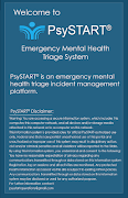 PsySTART Responder পোস্টার